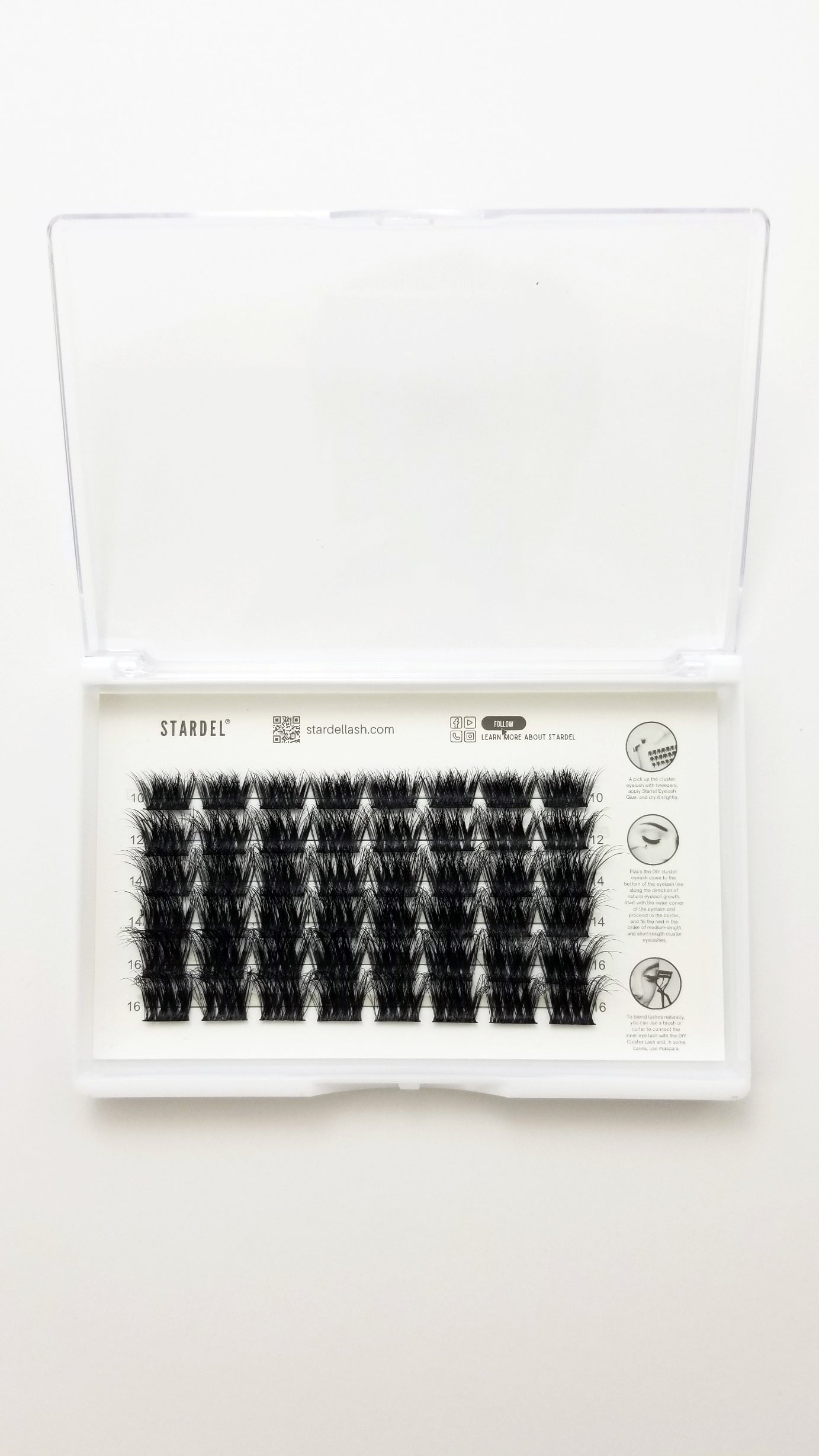 STARDEL_M-SAXY, DIY-CLUSTER (4 DIFFERENT LENGTH, 6 ROW)
