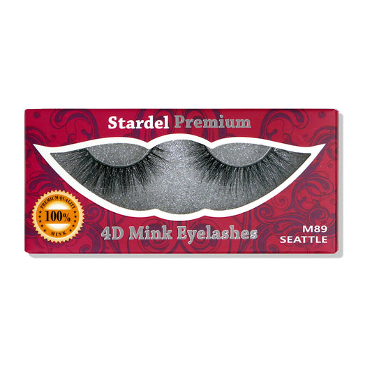 #M89-SEATTLE-STARDEL 4D Premium Mink Lash