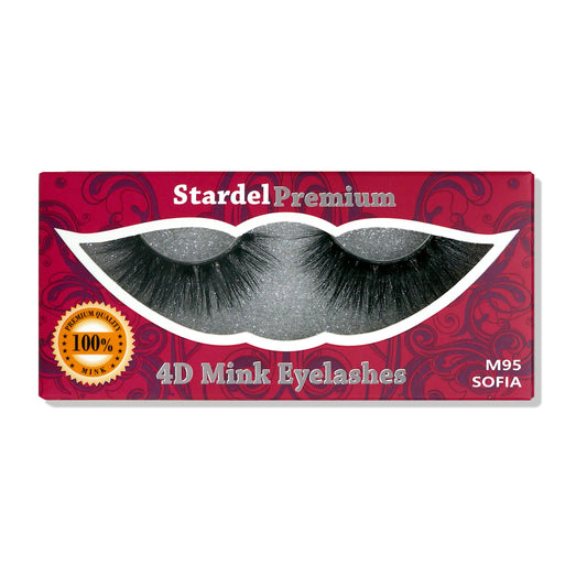 #M95-SOFIA-STARDEL 4D Premium Mink Lash