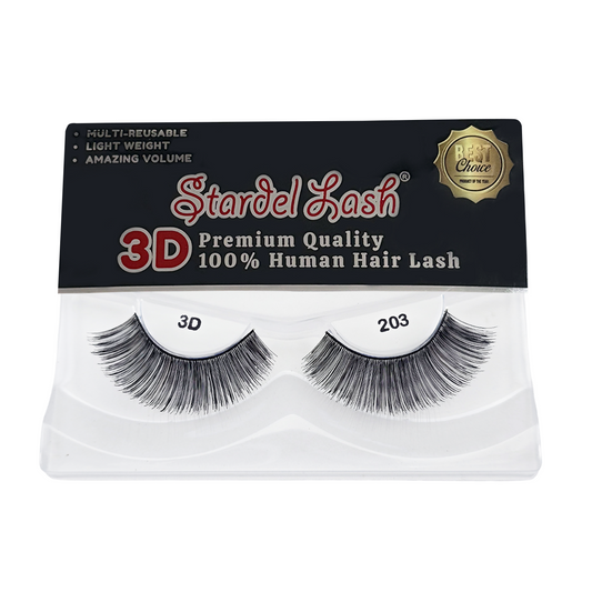 3D Human Primium Human Lashes - #3DP-203