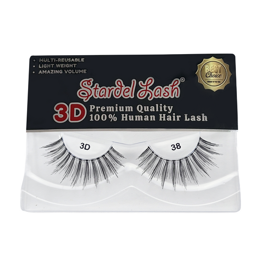 3D Human Primium Human Lashes - #3DP-38