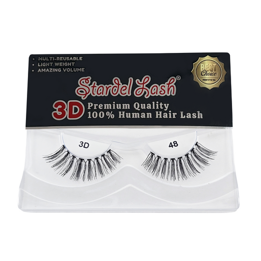 3D Human Primium Human Lashes - #3DP-48