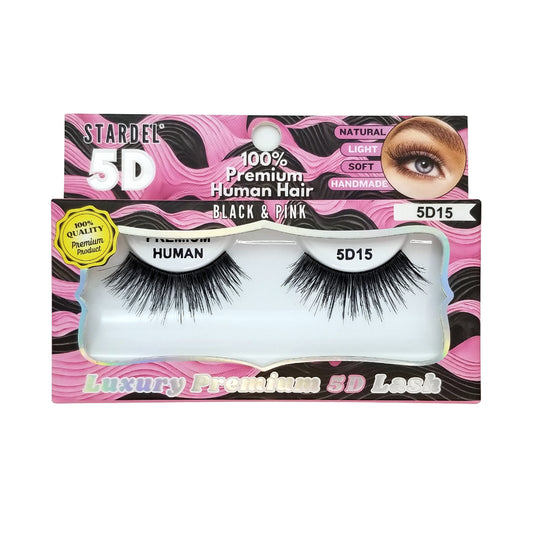 5D Premium Human Hair Lash #5D15