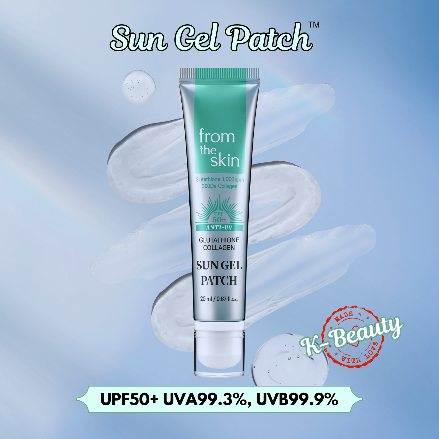 Glutathione Collagen SUN GEL PATCH Buy 5 Get 1 Free (6-Pack) STARDEL LASH Glutathione Collagen SUN GEL PATCH Buy 5 Get 1 Free (6-Pack) STARDEL LASH