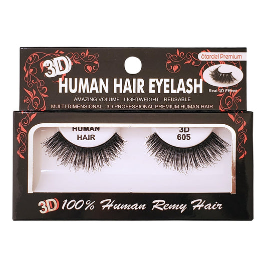 #3D 605 - 100% Human Remy Hair Eyelash