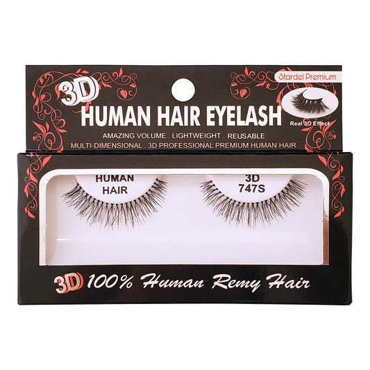 #3D 747S - 100% Human Remy Hair Eyelash