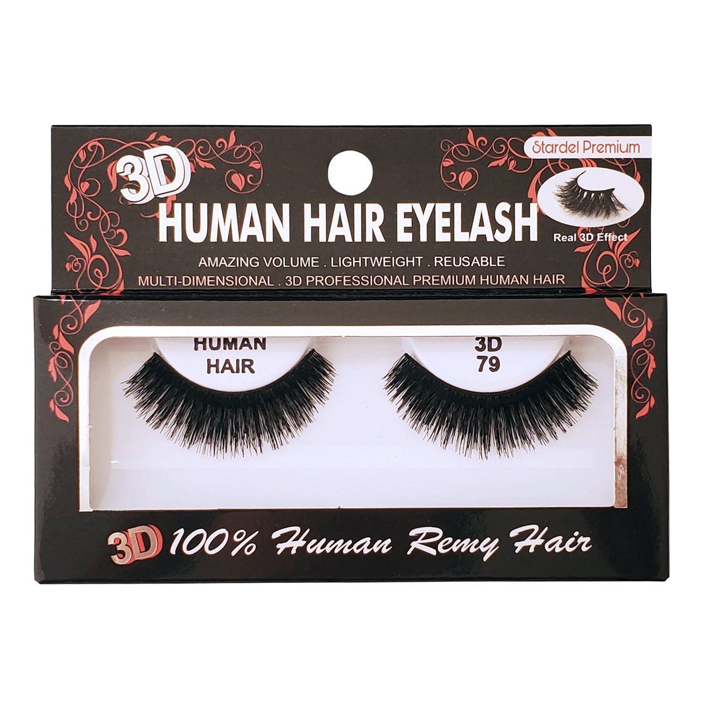 #3D 79 - 100% Human Remy Hair Eyelash