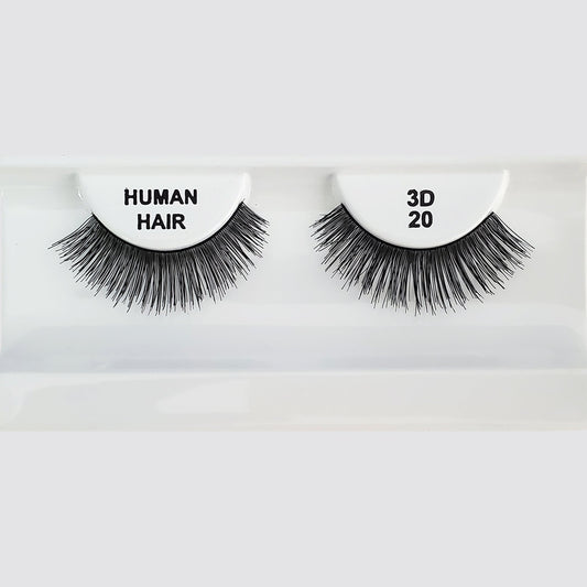 #3D 20 - 100% Human Remy Hair Eyelash