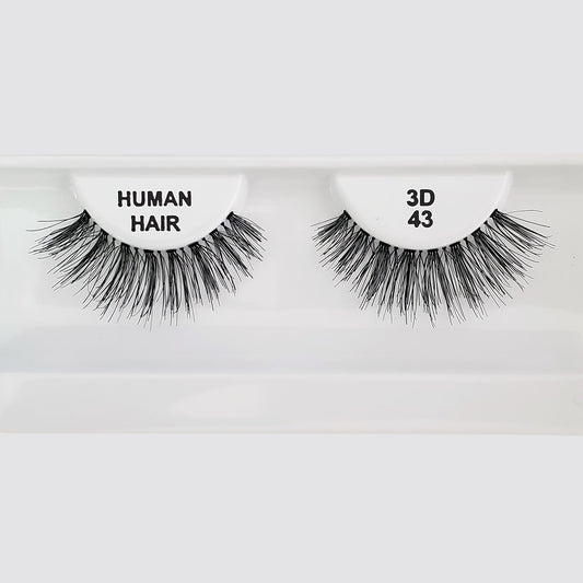 #3D 43 - 100% Human Remy Hair Eyelash